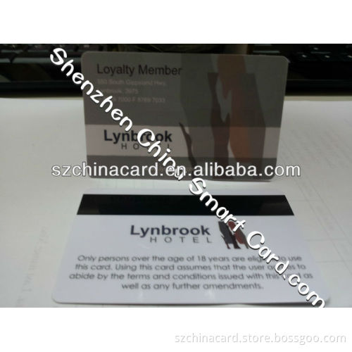 Plastic PVC Magnetic Stripe Card Encode For Free